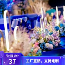  Wedding props N-power luminous road leads to high mountains and rivers LED lights lead the way to forest wedding decoration