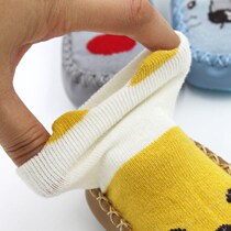 Baby floor socks non-slip soft bottom baby childrens toddler shoes socks thick and thin newborn cotton spring and autumn winter socks