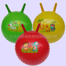 Manufacturer baby inflatable 45cm sheep corner ball excellent new baby massage ball type induction training