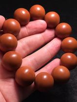 Olive Core Round Bead Bracelet Mens Olive Bead Bracelet