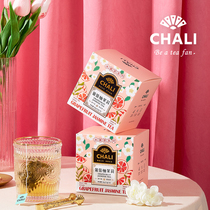 ChaLi tea grapefruit Jasmine combination tea bag flower fruit flower plant jasmine tea fruit bag tea cold brewing tea