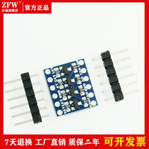 5V-3V IIC UART SPI and other 4-way level conversion module four-way pin row