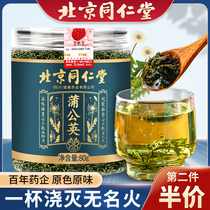 Beijing Tongrentang Benfactory Dandelion Tea Tun mother-in-law Tinte-level wild breast female Chinese herbal medicine tea