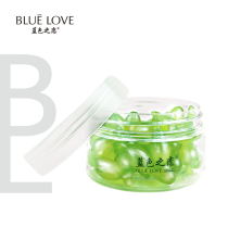 Blue Love Makeup Remover Oil Capsules Gentle Clean Face Rejuvenating 40 Grains Moisturizing Light New