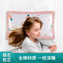 Child pillow baby Four seasons universal kindergarten baby 1 year old 3 years 6 years old student summer sweating long pillow