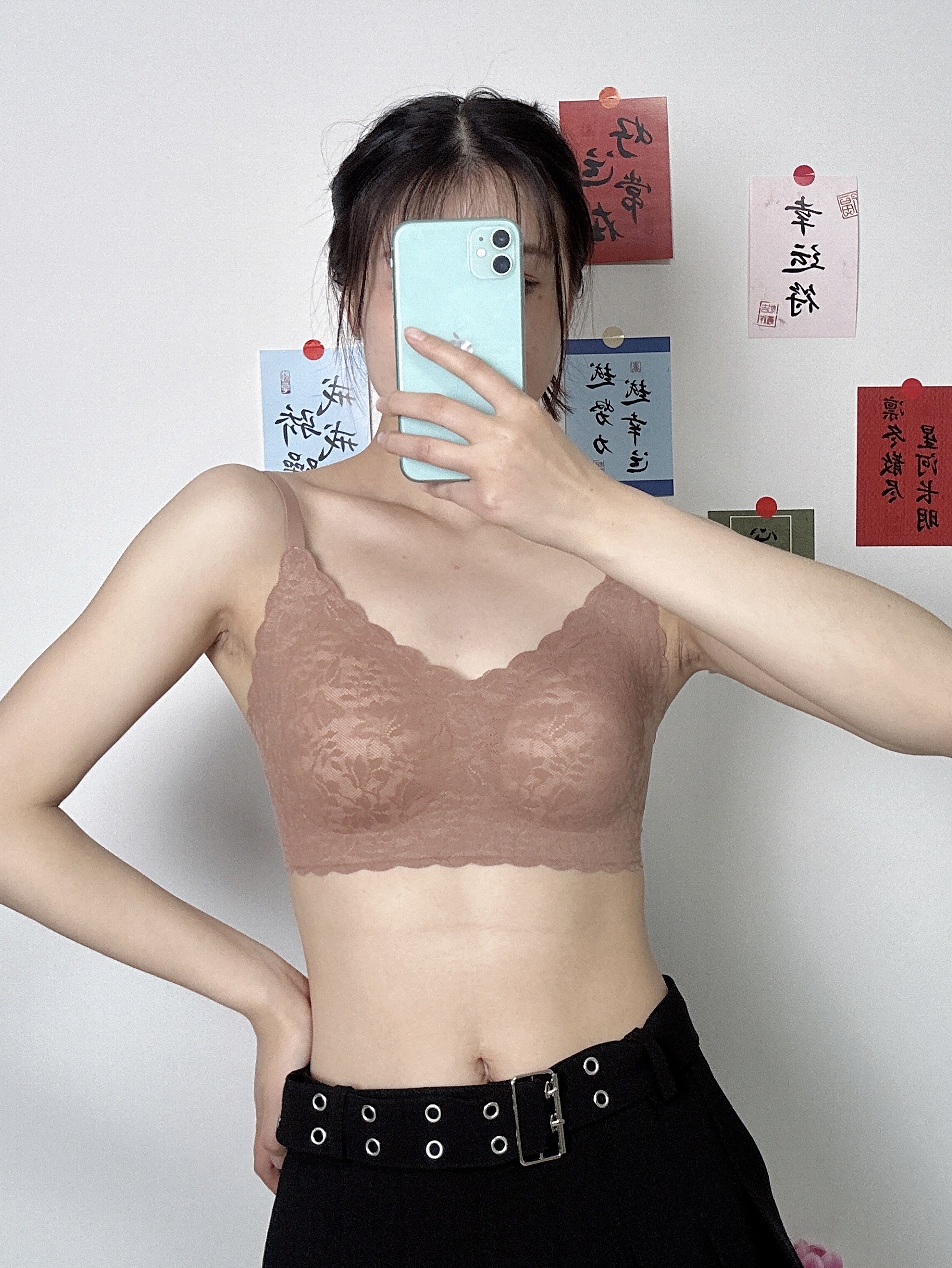 【小海豚内衣】伊维斯小胸显大文胸微聚拢设计自然挺拔蕾丝元素精致浪漫