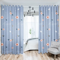 Room partition fabric partition curtain push-pull mobile living room air conditioning insulation non-perforated curtain bedroom