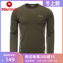 marmot Groundhog spring and summer new outdoor sports Men Lightweight round neck short sleeve fashion cotton long sleeve T-shirt