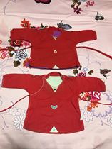 Baby clothes handmade second-hand thrift film and television props nostalgic collection