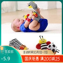 Exported to the United States Newborns Ladybug Bees Unmarked Baby Killing Socks Foot Cover