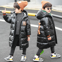 South Korean boy clothing boy winter clothing cotton coat jacket 2022 new boy mid-length Korean version of Korean version down cotton clothing