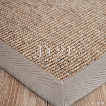 Amnesia American brief Sword Hemp Carpet Modern Living Room Tea Table Cushion Book Room Tea Room Bedroom Linen Cushion Door Cushion Customised