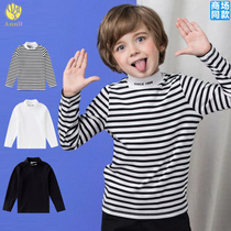 Annai childrens clothing 2019 autumn new boys cotton mid-neck long-sleeved sweater AB931502