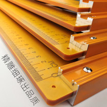 Bakelite triangle ruler Large high-precision thickened 90 degrees right angle ruler turning ruler Square ruler Decoration cutting board woodworking tools