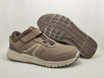 Leather sports walking shoes cowhide shoes newfeel men shoes leisure sports shoes board shoes fast walking shoes wear-resistant non-slip