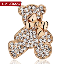 Kalomei jewelry Korean fashion bow Sweet bear brooch corsage female dress clothes temperament accessories