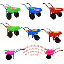 Childrens beach toy trolley set large sand digging tool shovel baby boy playing sand digging trolley