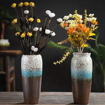 Dried flower arrangement creative water ceramic vase home living room decoration table simple Nordic classical modern flower pot