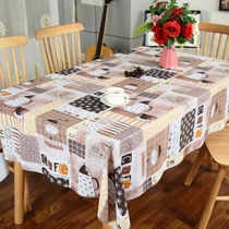 Thickened tablecloth waterproof and anti-oil disposable tablecloth square tablecloth tablecloth rectangular tablecloth PVC