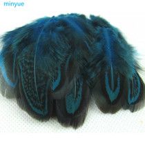 60pcs set Wonerful Aqua Blue Pheasant Wing Feathers For Wedd