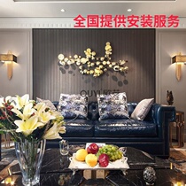 Sofa living room hard bag background wall Bedroom bedside TV decoration Light luxury Simple post-modern American European soft bag