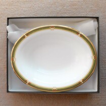 Beijing spot Japan buy Wedgwood Oberon bone china plate gift box