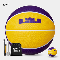 Nike Nike basketball AJ Jordan KD James Owen Outdoor cement No 7 male limited edition daughter childrens blue ball