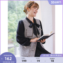 MSShe big code womens dress 2022 Spring loaded with fat mm French style Loose Bright Silk Coarse Flowers The Machia Jacket