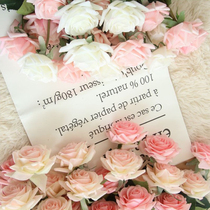 Memes Feel Moisturizing Rose Flowers Fake Flowers Fake Flowers Family Residence Decoration Flower Living Room Table Placement Floral