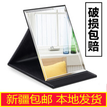 Xinjiang Mirror Cosmetic Mirror Folding Desktop Portable HD Dormitory Princess Female Desktop Dresser