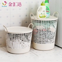 Cover portable multi-purpose dirty clothes basket dirty clothes basket hollow hollow breathable dirty clothes storage basket childrens toys storage bucket P