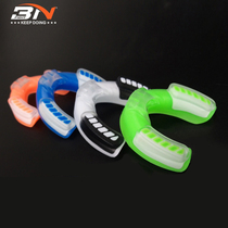 BN adult children single-sided sports tooth guard boxing Sanda taekwondo fight basketball transparent double-sided braces tooth gum