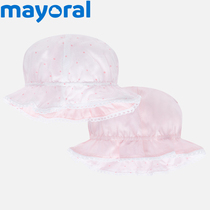 Spot UK Mayoral Newborn Cotton Tire Hat Baby Sun Hat Baby Hat Both Front and Back