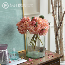 Charred edge retro simulation embroidered ball folk flower floral flower furnishing living-room decoration flower bouquet flower-flower table flower hem