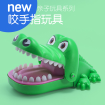 Biting fingers crocodile toys biting sharks childrens educational toys tremolo with tricky toys