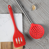 Creative Non Stick Pan Silicone Shovel Home Kitchen Special Suit Soup Spoons Scoop LEAK SPOON HIGH TEMPERATURE RESISTANT