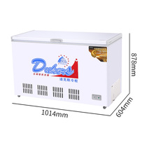 Dax freezer BD BG-193 commercial horizontal refrigerated freezer ice cream seafood frozen fresh refrigerator