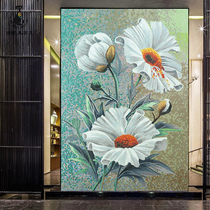 Cat Eye Glass Mosaic Cut Drawing Room Background Wall Tiles New Classical Genguan Puzzle Customize Parquet Fresco