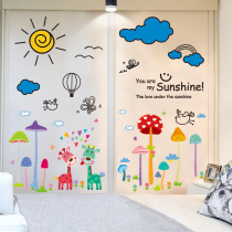 Wardrobe sub-sticker stickers childrens room bedroom door wall decoration room layout transformation small furniture refurbishment self-adhesive