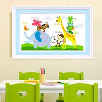 Cross stitch small pieces simple beginner small student bedroom thread embroidery cute 2021 new childrens room