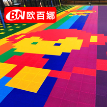 OBN05 outdoor kindergarten special Assembly floor outdoor playground site splicing sunscreen suspended floor mat