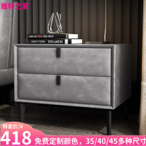 Russian imported full pine custom color simple modern drawer technology cloth storage bedside table