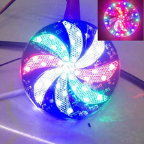 Electric car rear tail light flash light colorful decorative light battery three-wheel four-wheel motorcycle turn signal hot wheel