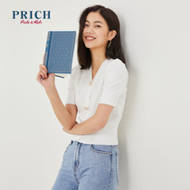 PRICH2021 New Explosive Temperament Interior Slim Top Knitted Cardigan PRKCB5102N