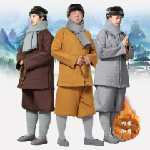 Shangyuan winter monks clothing double cotton short coat monks clothing small jacket suit monks clothing