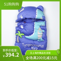 South Korea AriBeBe neonatal antibacterial anti-mite anti-kick sleeping bag pro-skin breathable pure cotton environmentally-friendly baby thickened 60