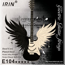 IRIN Guitar Strings Electric Guitar Electric Bass set string electric guitar strings E104 A set of six stringed instrument accessories