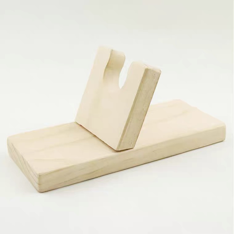 Dawn Xiaopu Douyin Kuaishou with the same hot melt glue gun wooden bracket foldable storage glue gun bracket