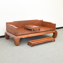 National Peugeot red wood furniture Burmese pear wood Rosewood Bed Solid Wood Sofa Bed Big Fruits Purple Sandalwood New Chinese Style Guest Hall Furniture
