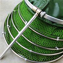Send fish protection bag glued anti-hanging stainless steel universal fish net fishing protection does not hurt fish thickened quick-drying net pocket